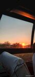 回家途中夕陽西下