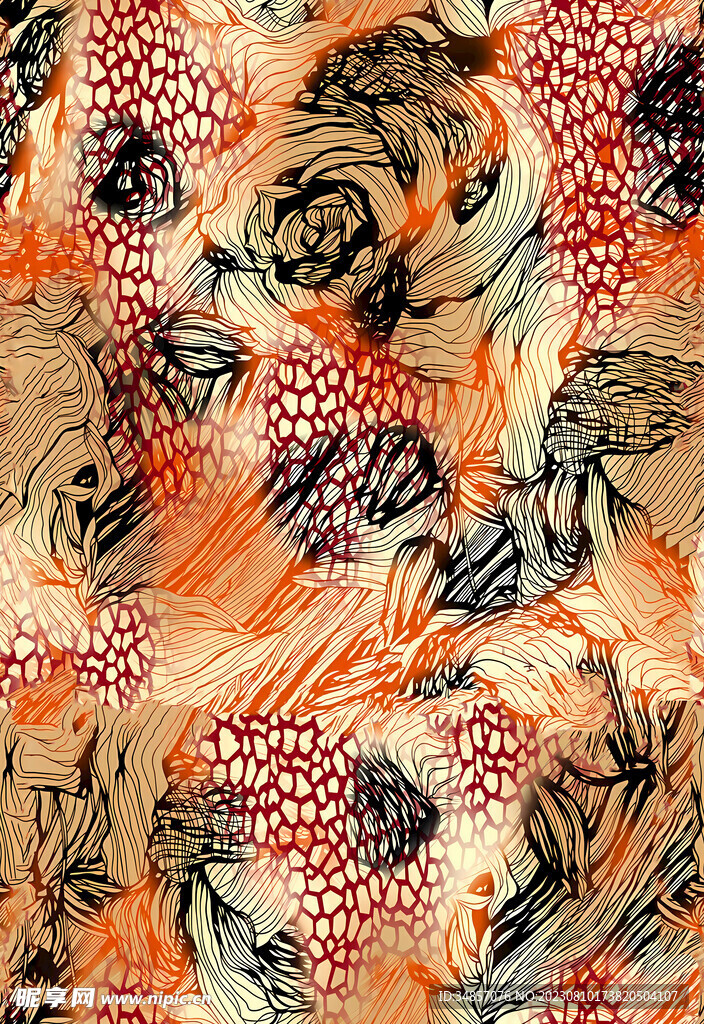 花點(diǎn)線條