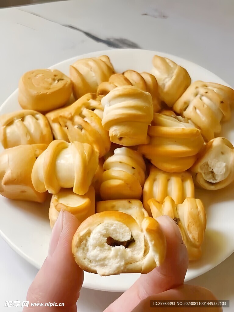烤饅頭