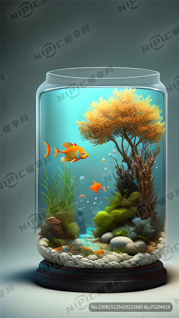 魚缸造景