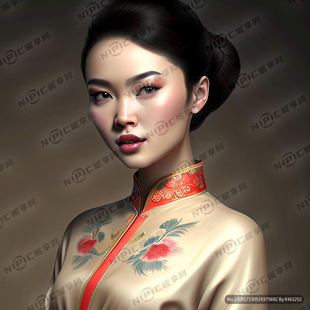 美女模特