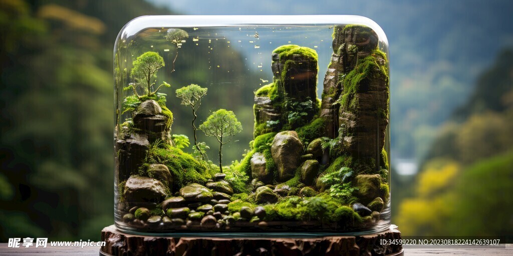 水草缸 