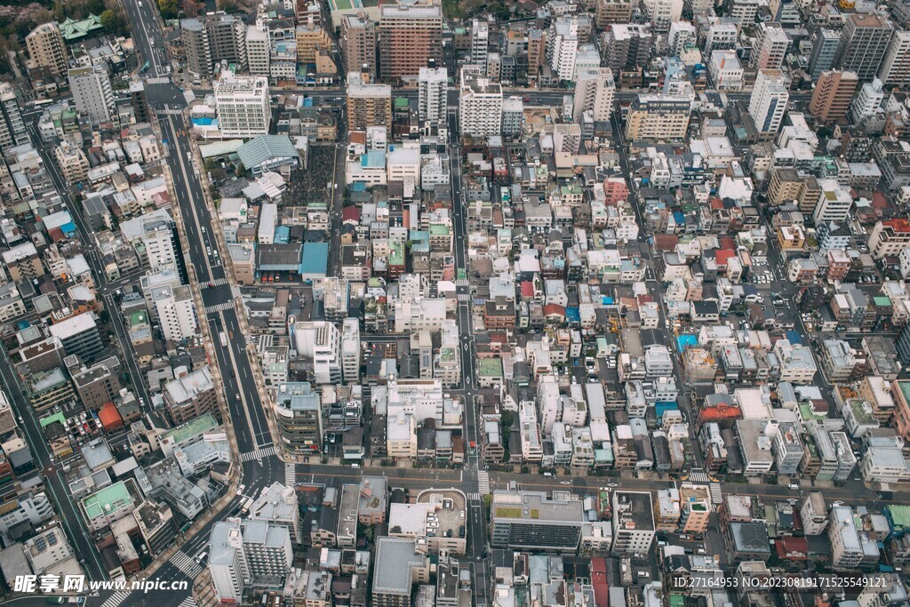 城市俯瞰圖