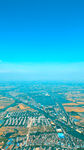 飞机视角看城市扬州江都区