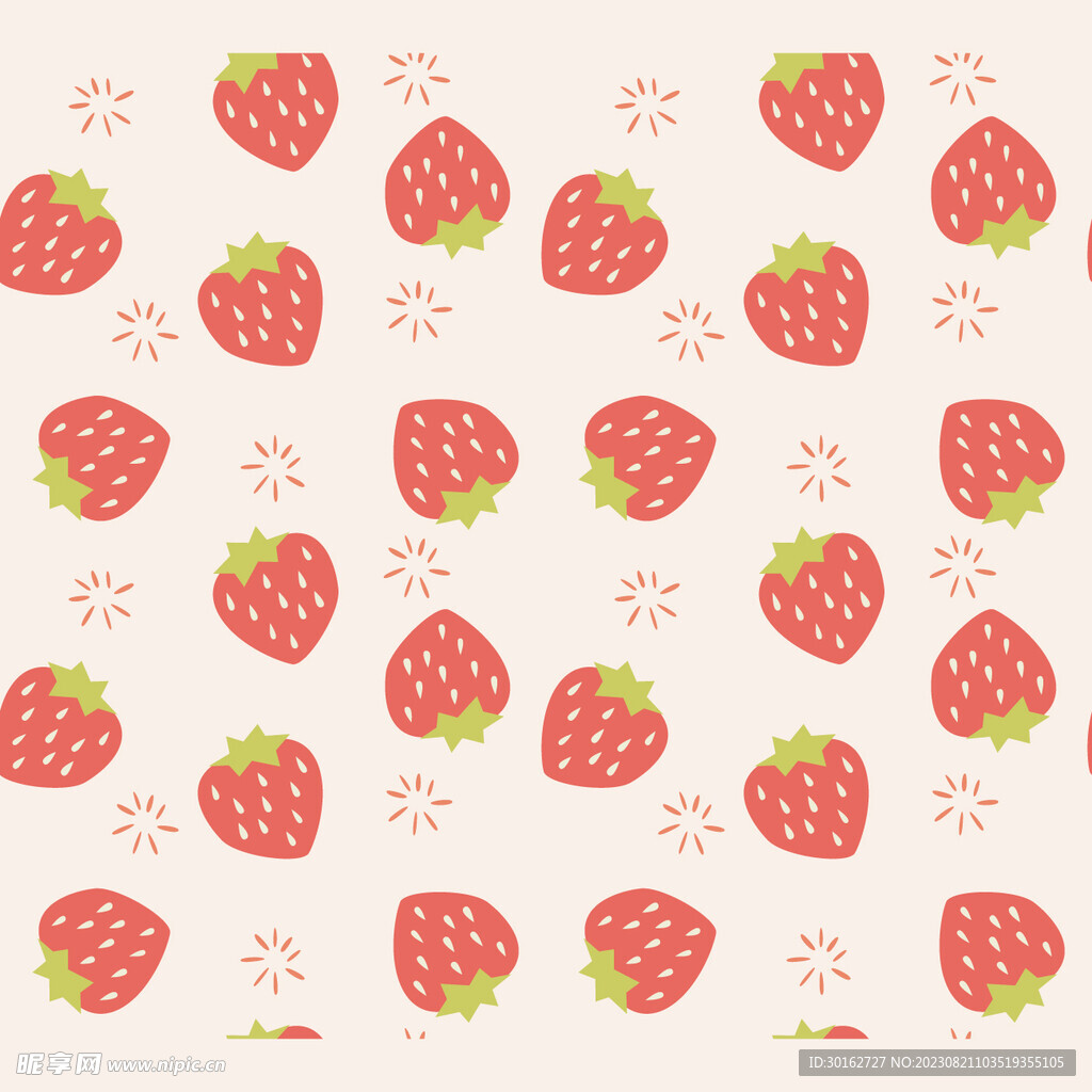 草莓背景底纹