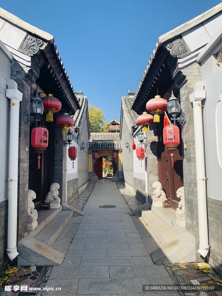 景點的古建筑