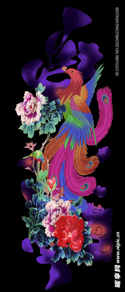孔雀牡丹