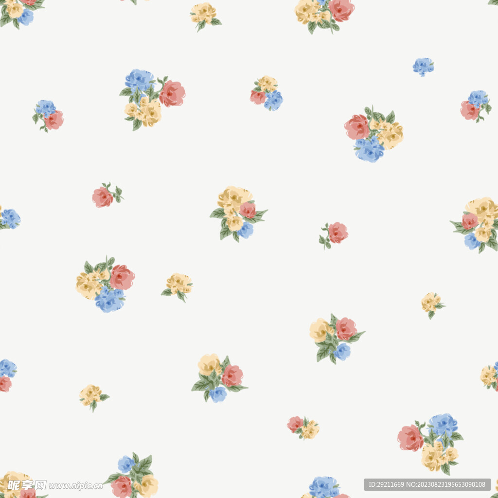 小碎花 