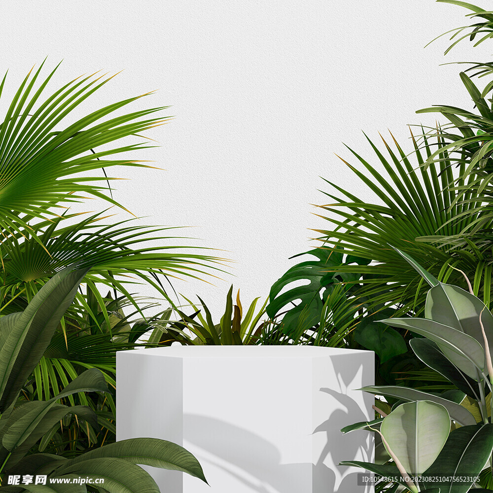 植物展臺樣機