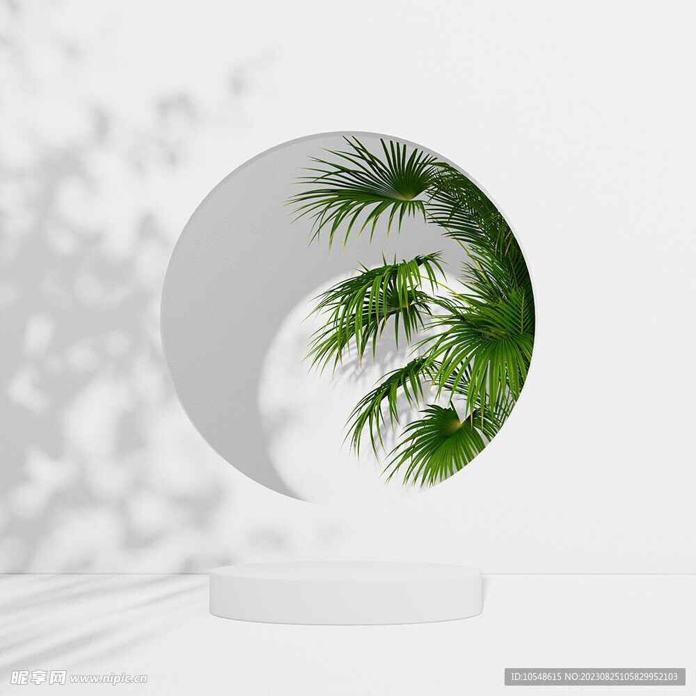 植物展臺樣機