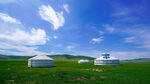 内蒙古草原蒙古包