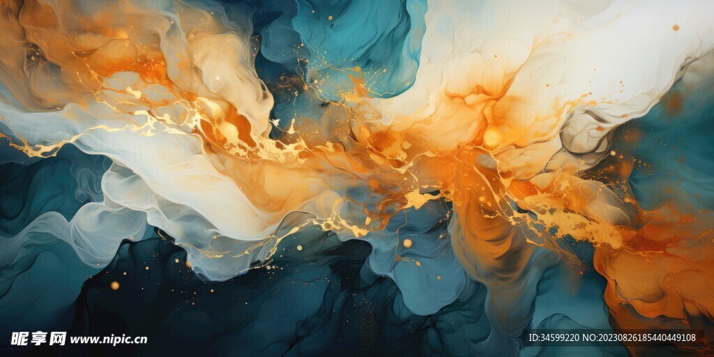 流體框畫