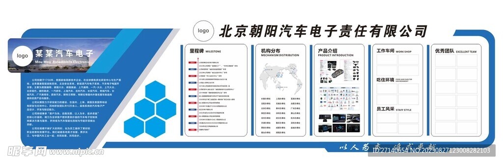 企業簡介文化墻