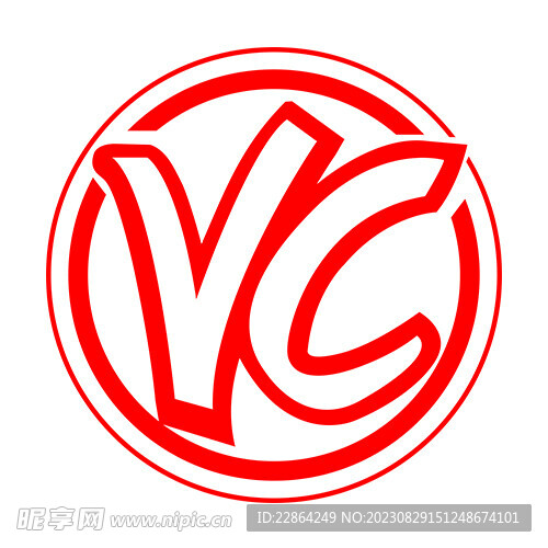 VC字母logo