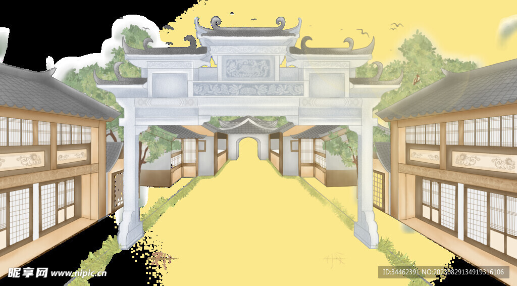 古風建筑 