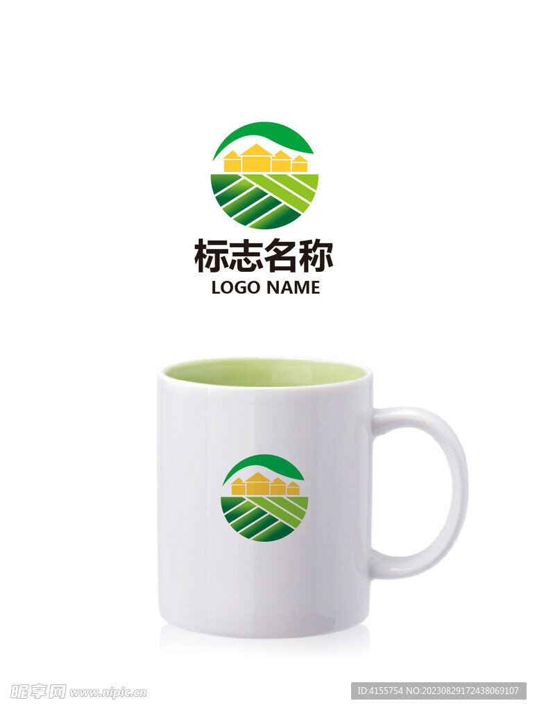 农业logo设计田园logo