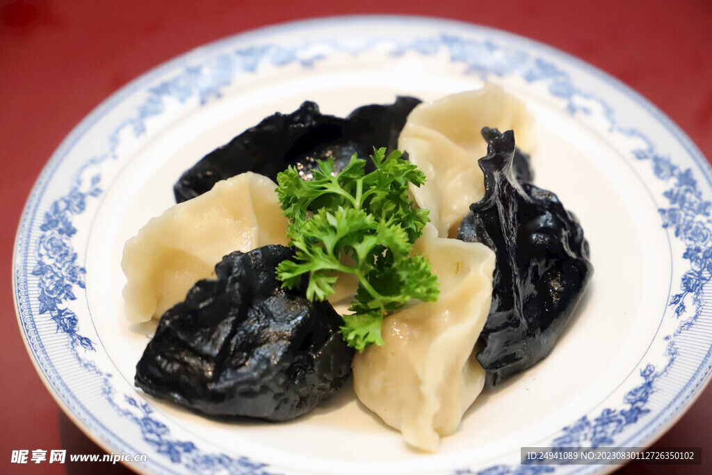 健康三色餃