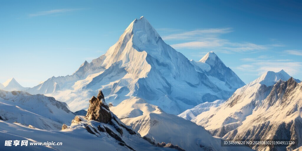 雪山 