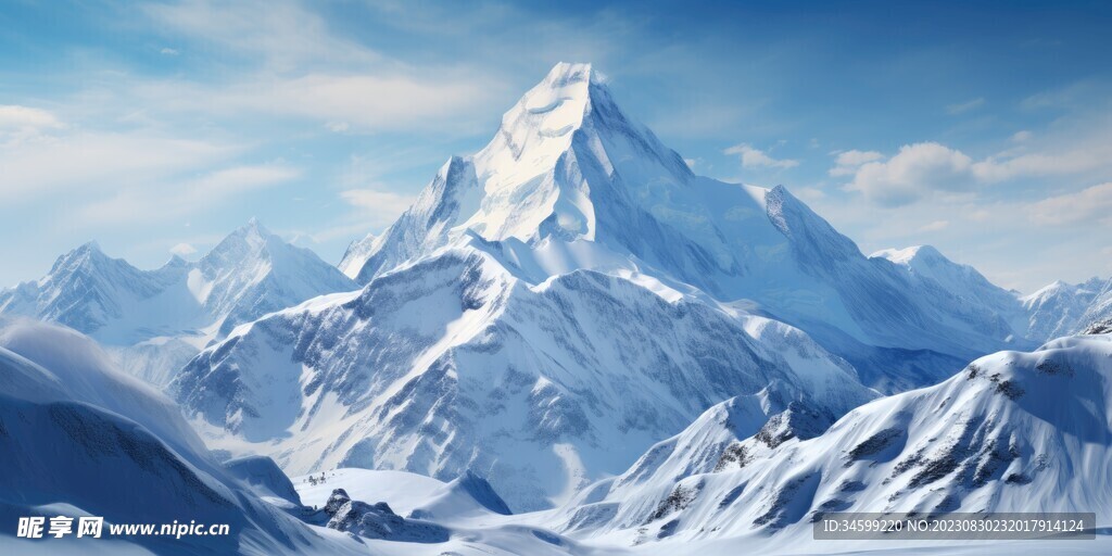 雪山 