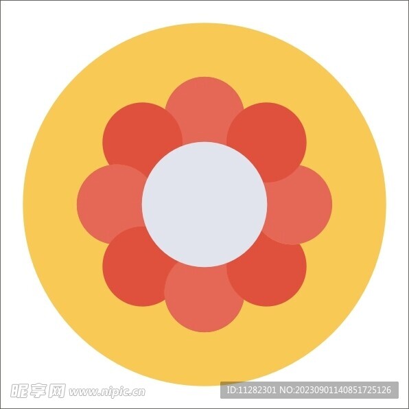 花朵圖標