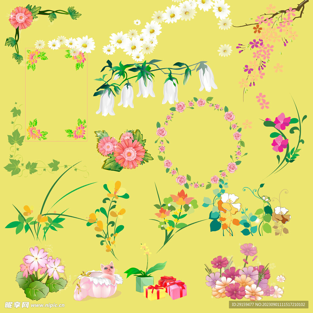           花邊花紋 