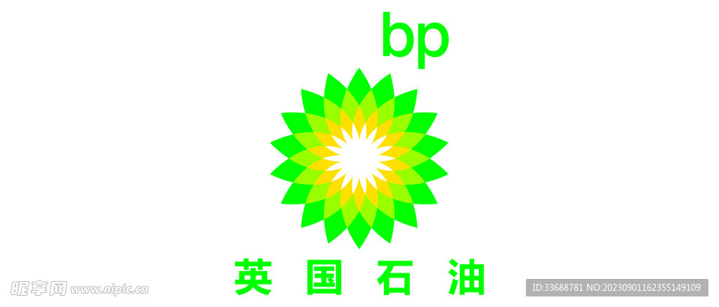 英國石油logo