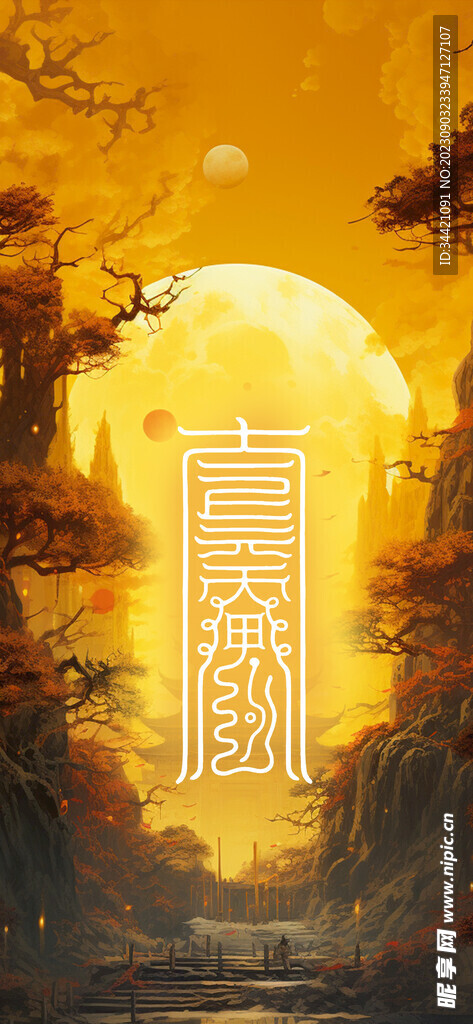 寫意壁紙