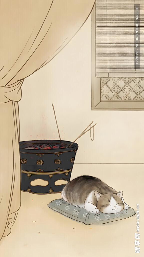 睡覺貓