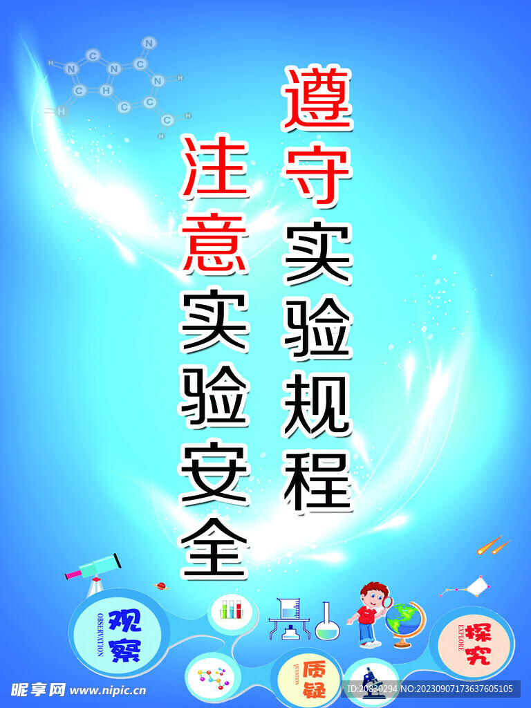 實驗室標語