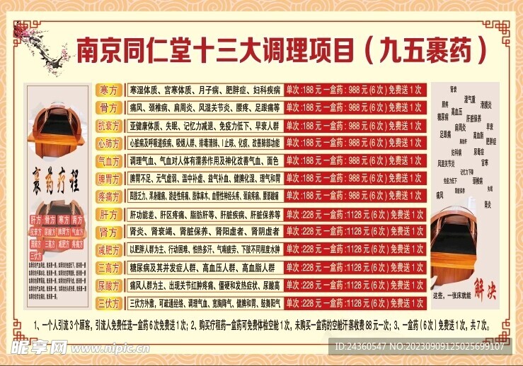 九五裹藥  同仁  