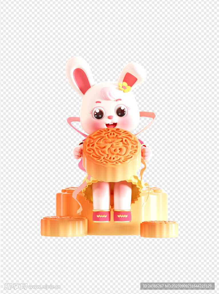3D兔子