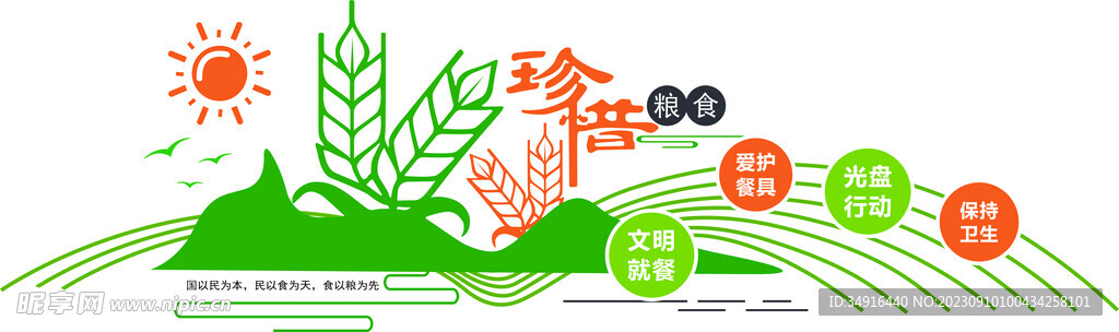 珍惜糧食