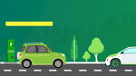 环保汽车海报