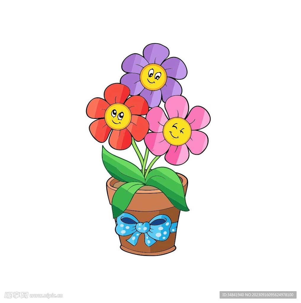 卡通花藝