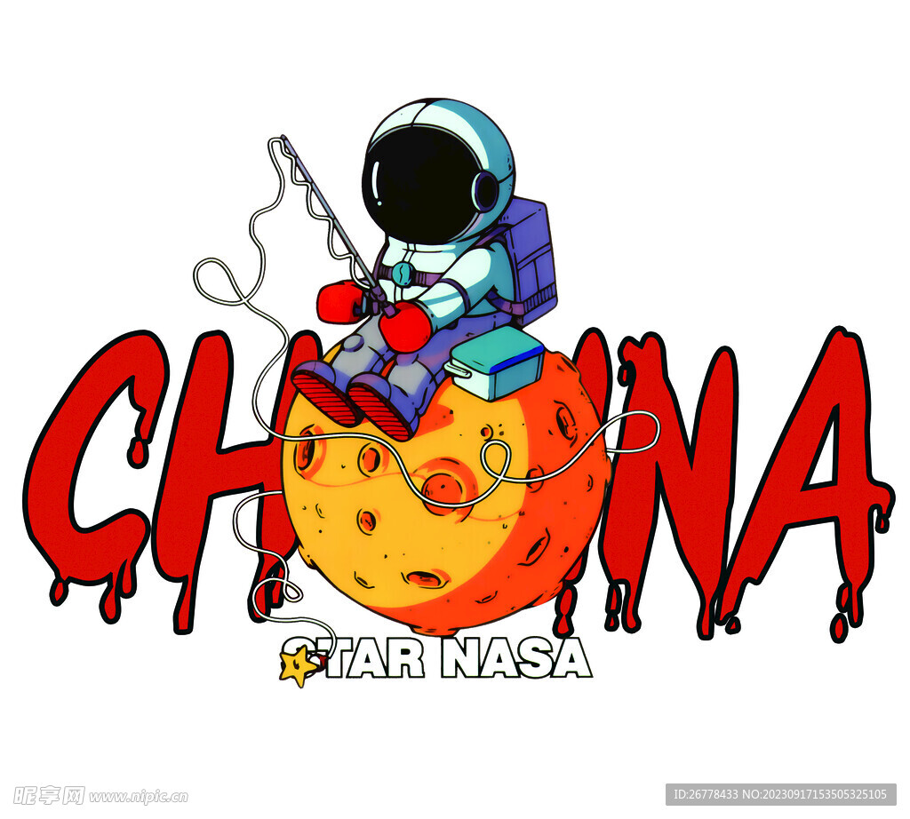 月球上的宇航員