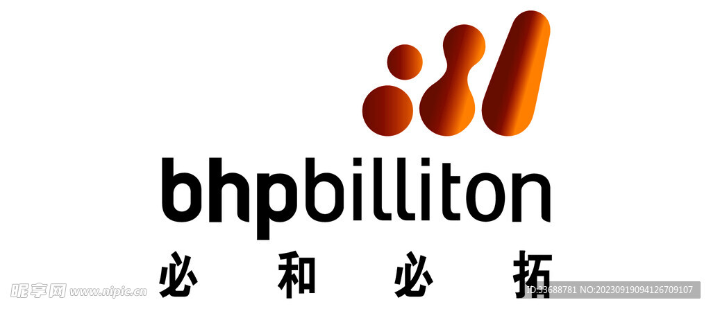 必和必拓矢量logo