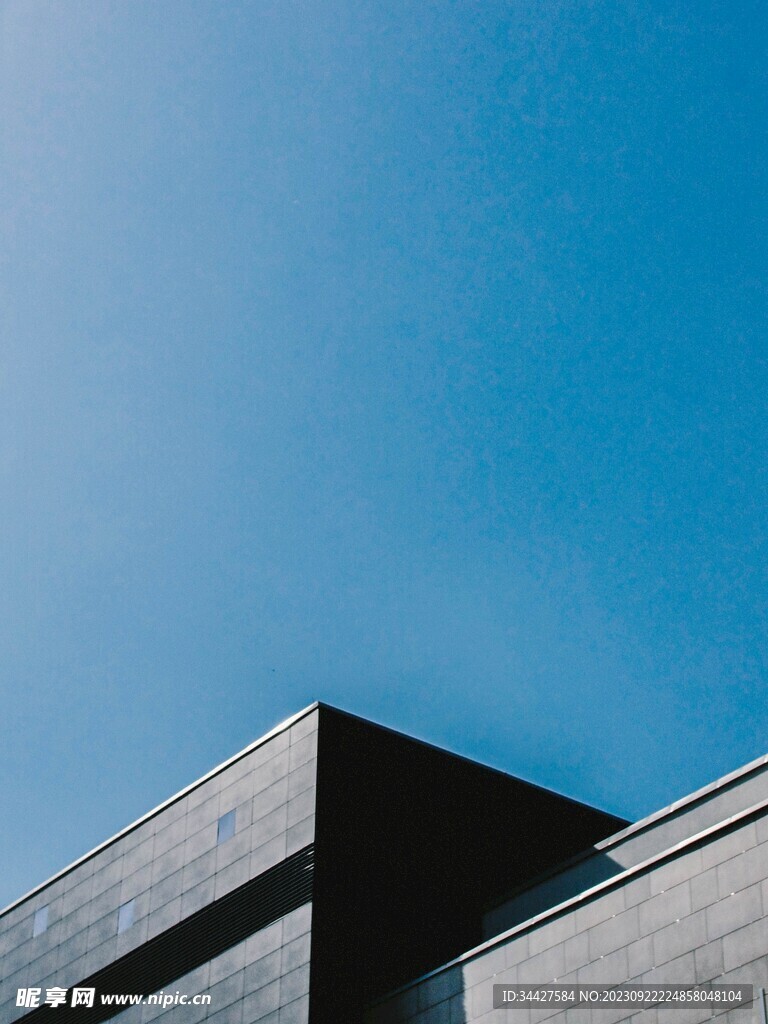 建筑物和藍天