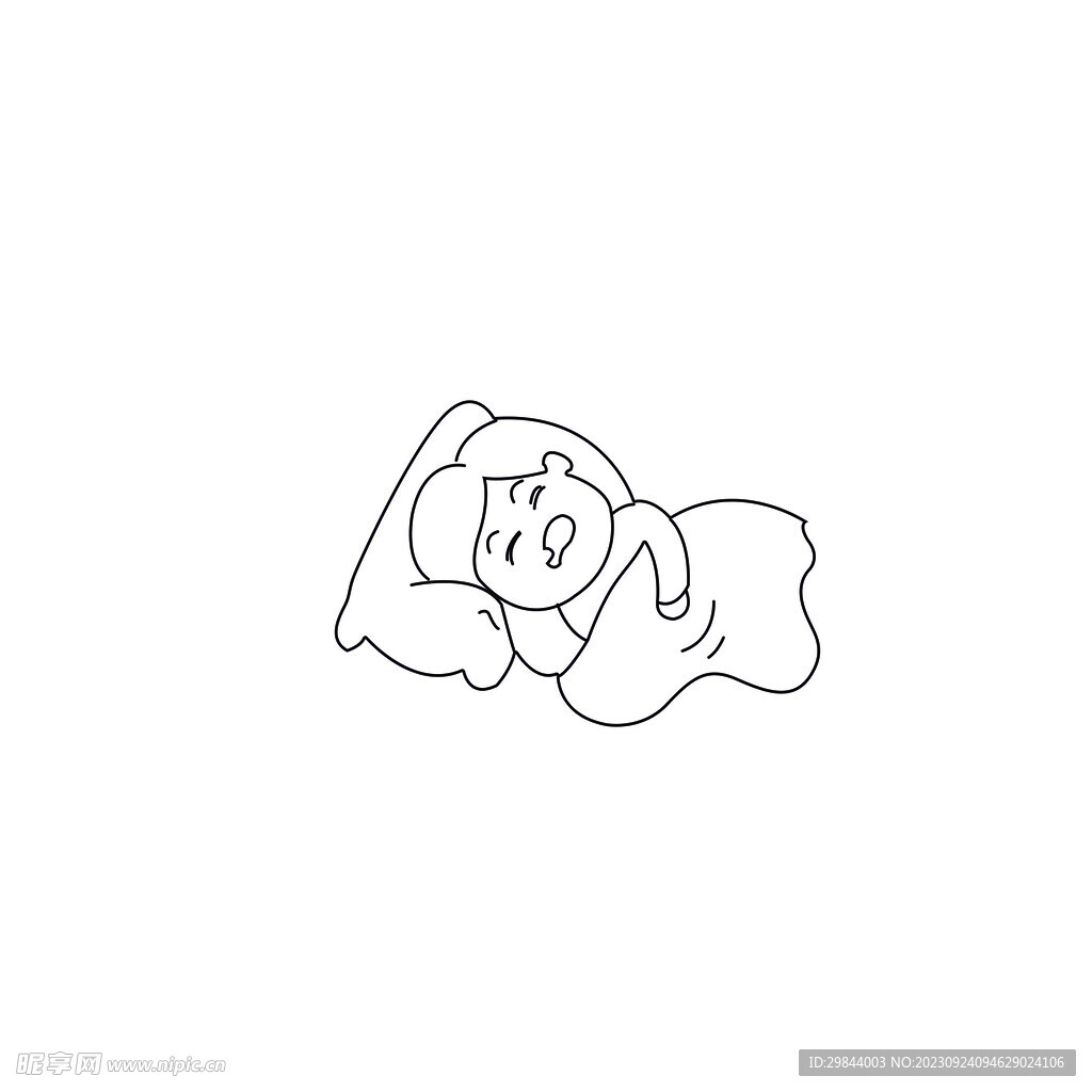 睡覺老人