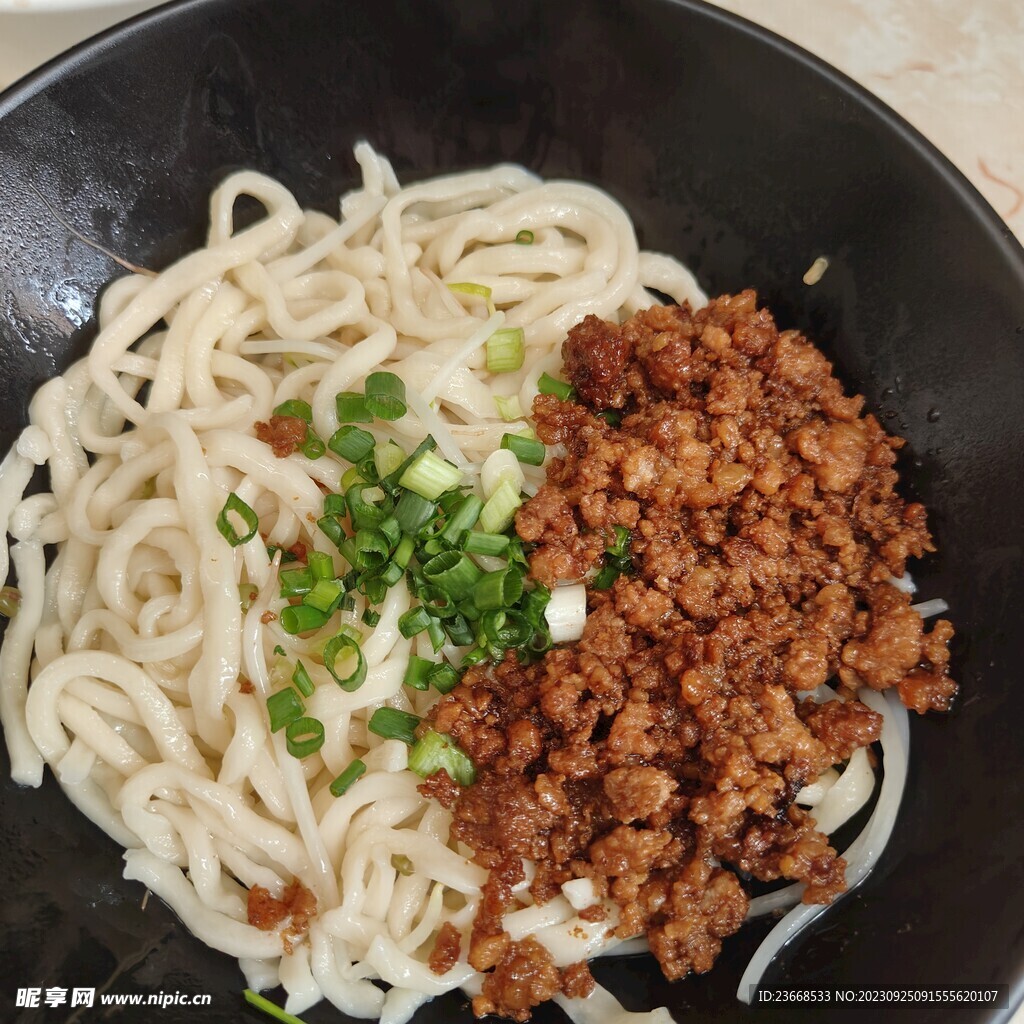 肉末面
