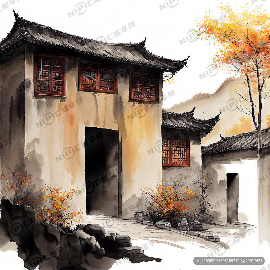 土家樓中秋國慶門樓