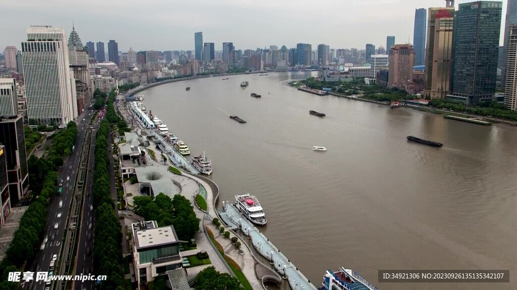 上海的河流交通与城市风貌
