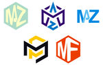 字母MFMAZ LOGO