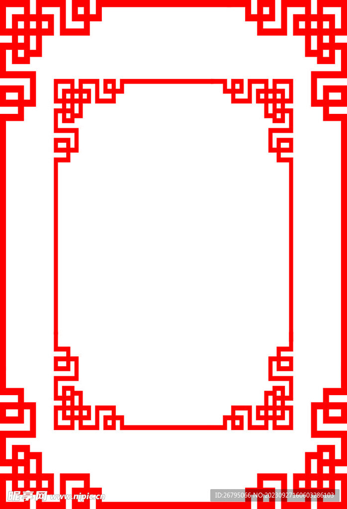 花紋邊框