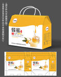 蜂蜜礼盒包装彩箱设计