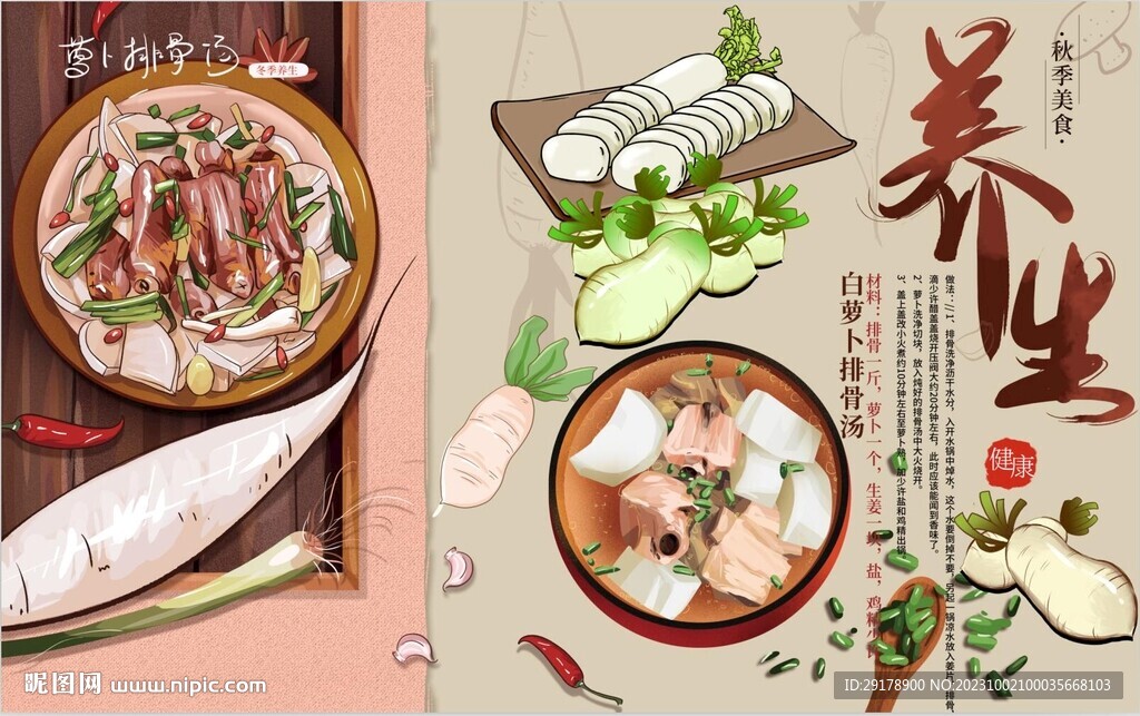 蘿卜排骨湯