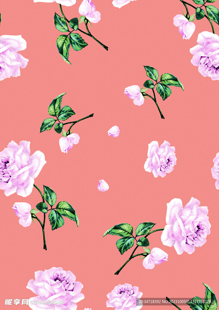 手繪花