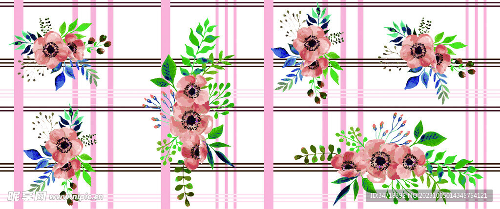 手繪花