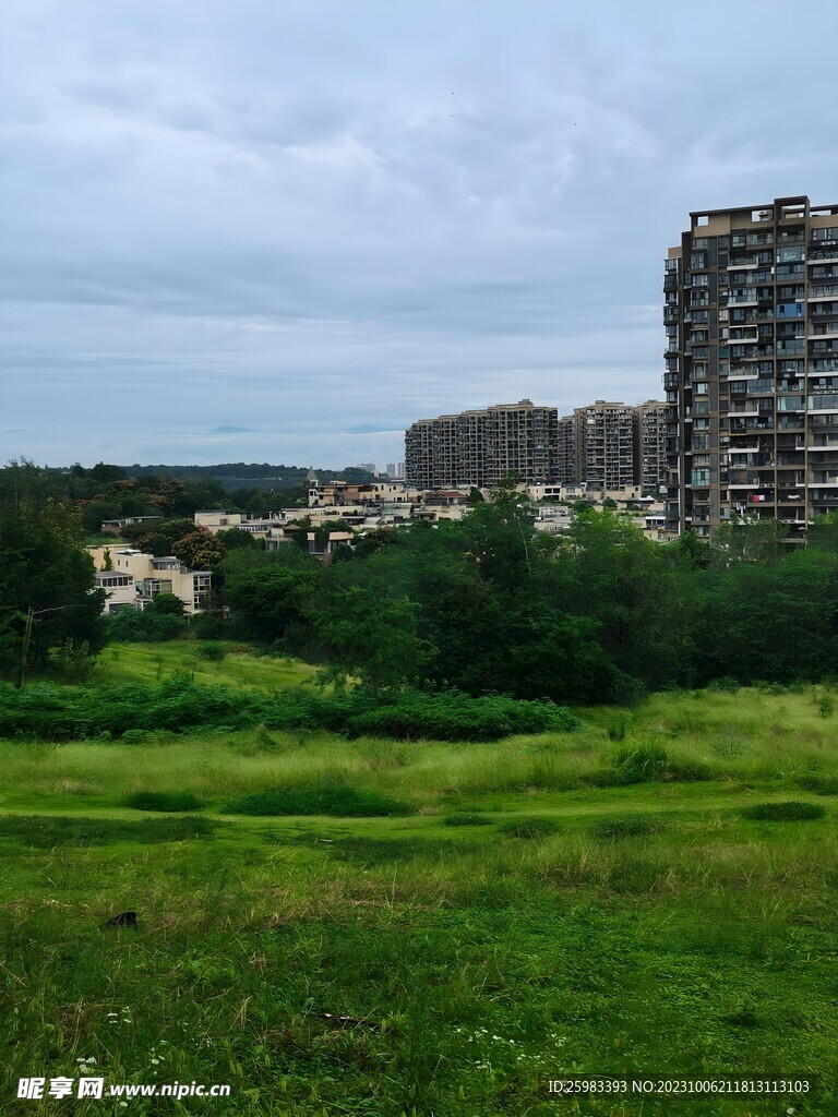 城市的郊外