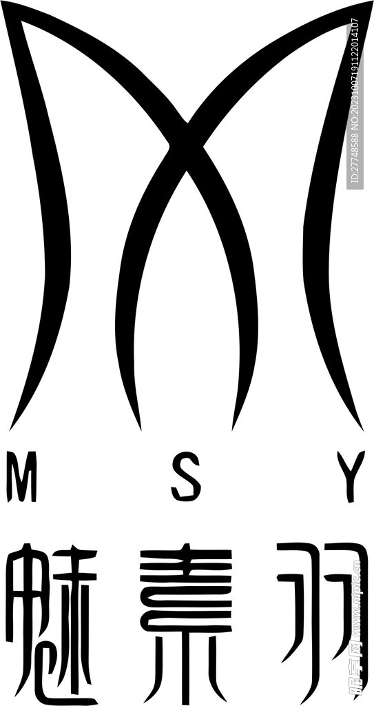 魅素羽logo