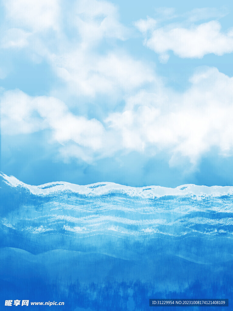  大海背景
